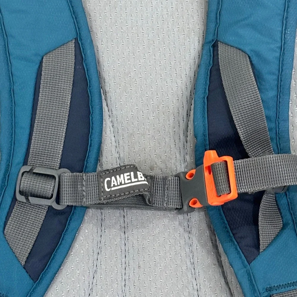 CamelBak Scout Kids Hydration Backpack Blue Grey Set of 2 No Bladder